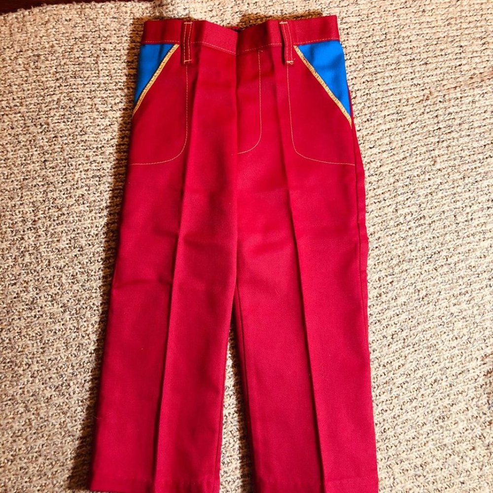 Vintage Team Mates Permanent Press Pants 4T